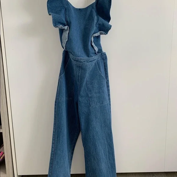 Denim romper - Picture 2 of 5
